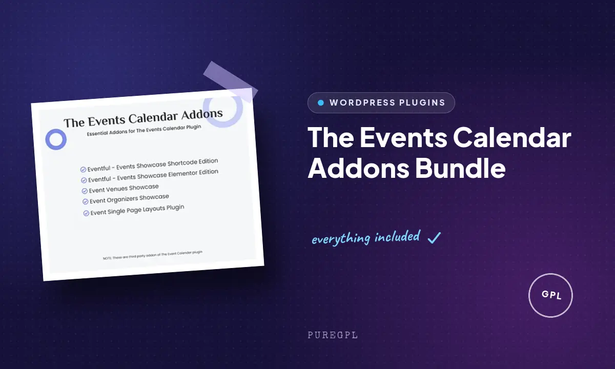 The Events Calendar Addons Bundle
