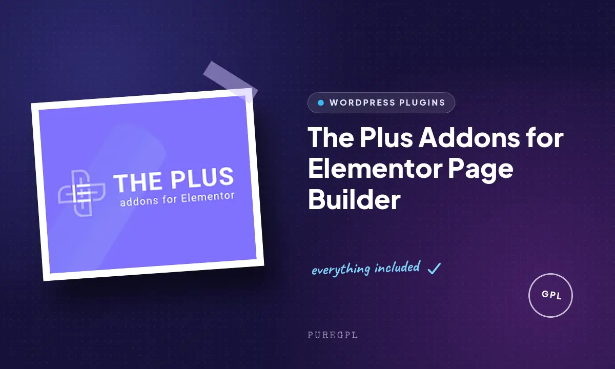 The Plus Addons for Elementor