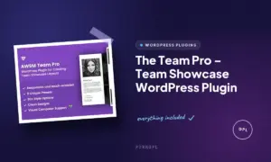 the team pro team showcase wordpress plugin