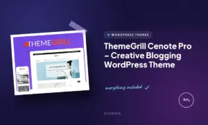 themegrill cenote pro creative blogging wordpress theme