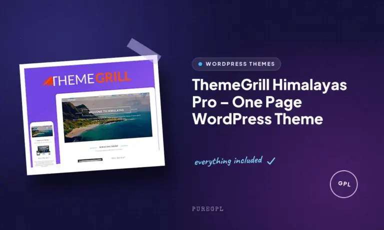 themegrill himalayas pro one page wordpress theme