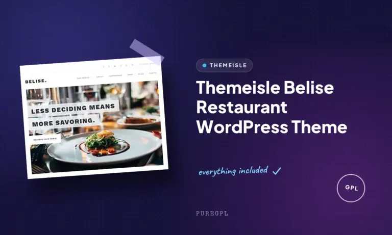 themeisle belise restaurant wordpress theme