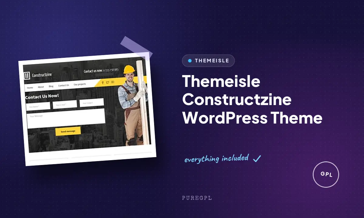 Themeisle | Constructzine