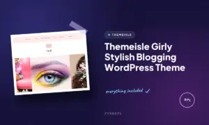themeisle girly stylish blogging wordpress theme