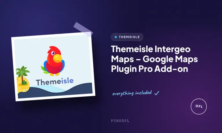 themeisle intergeo maps google maps plugin pro add on