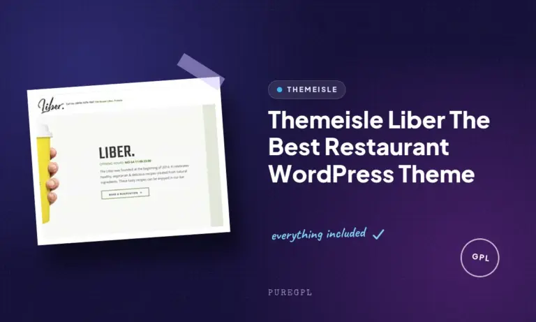 themeisle liber the best restaurant wordpress theme