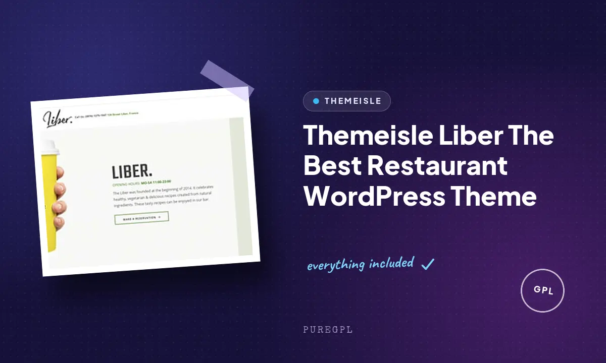 Themeisle | Liber