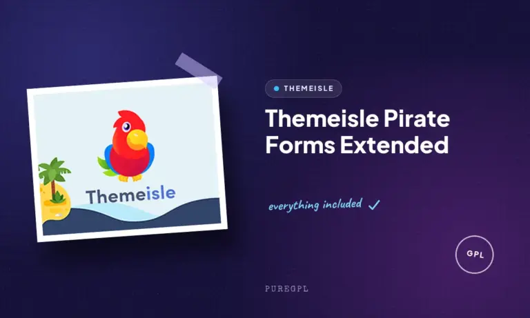 themeisle pirate forms extended