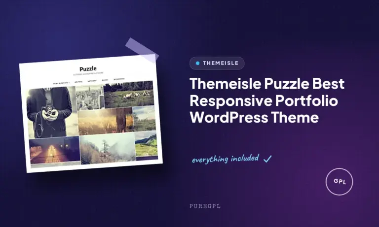 themeisle puzzle best responsive portfolio wordpress theme