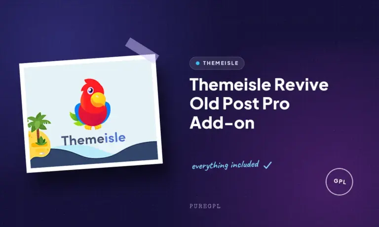 themeisle revive old post pro add on