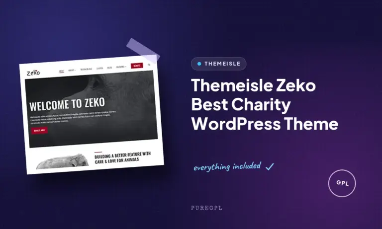 themeisle zeko best charity wordpress theme