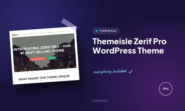 themeisle zerif pro wordpress theme
