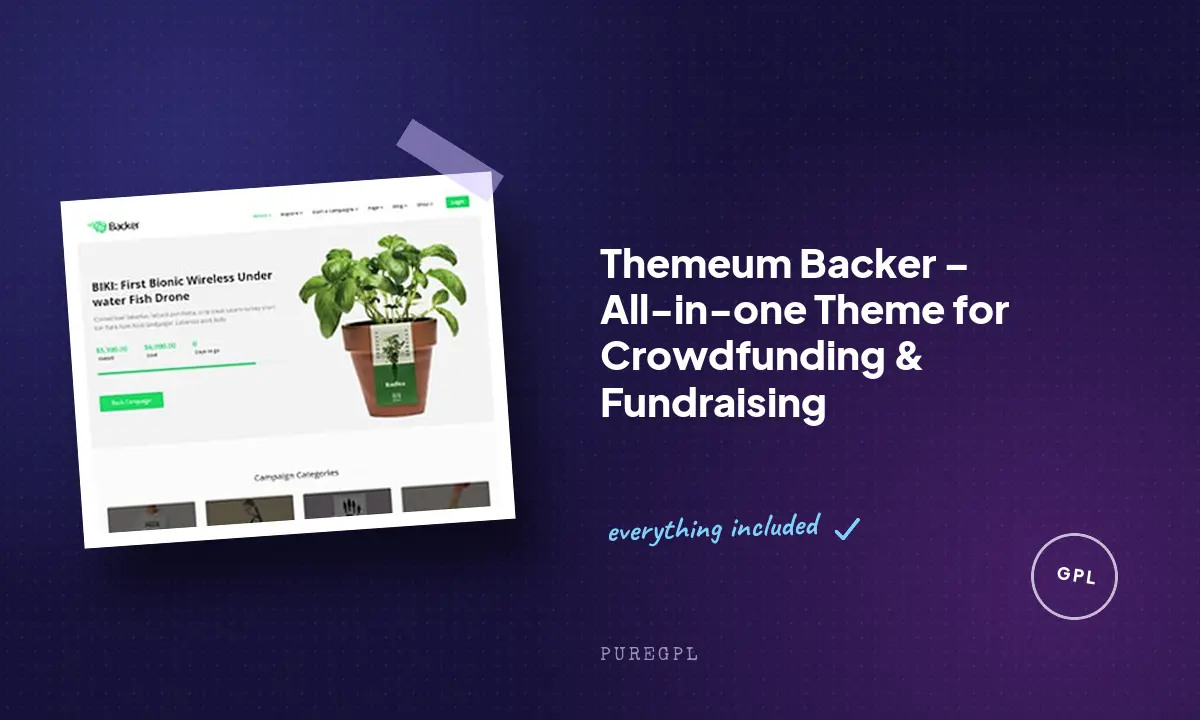 Themeum | Backer