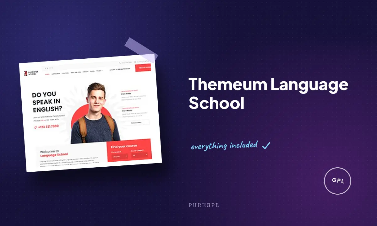 Themeum | Language School