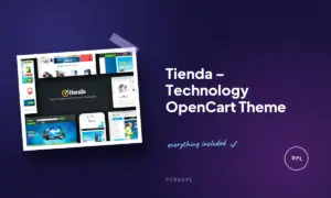 tienda technology opencart theme