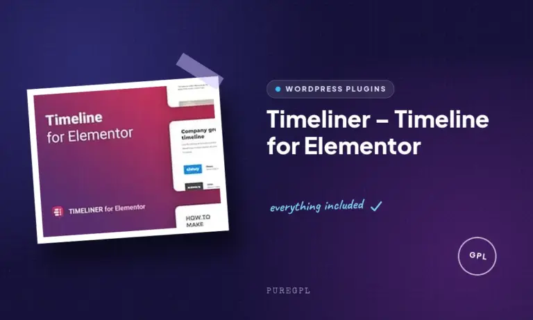 timeliner timeline for elementor