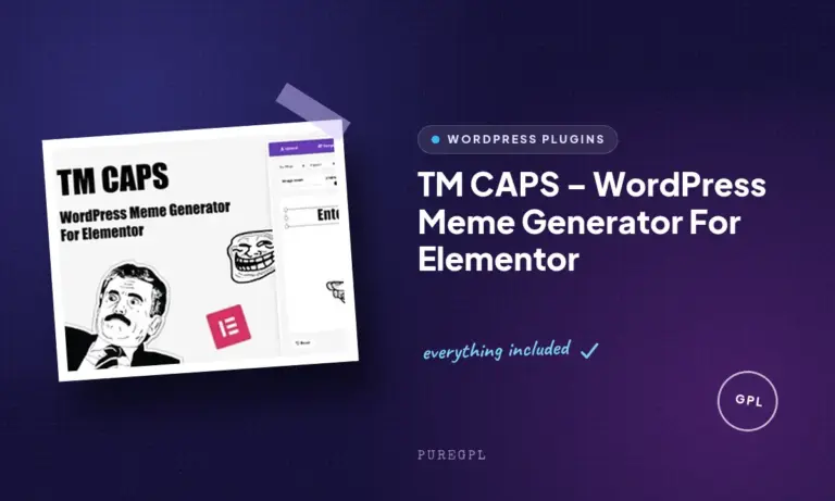 tm caps wordpress meme generator for elementor