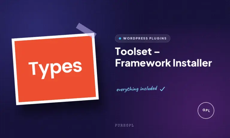 toolset framework installer