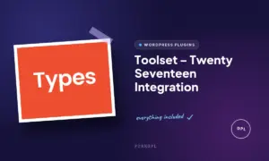 toolset twenty seventeen integration