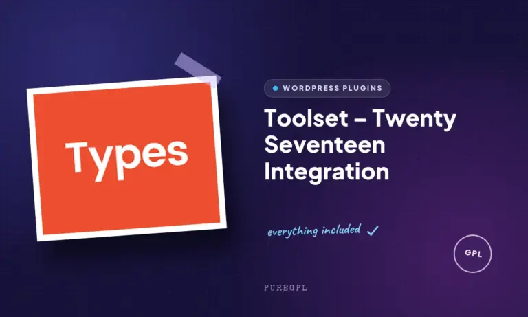 toolset twenty seventeen integration