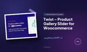twist product gallery slider for woocommerce