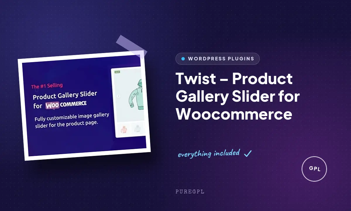 Twist – Product Gallery Slider for Woocommerce