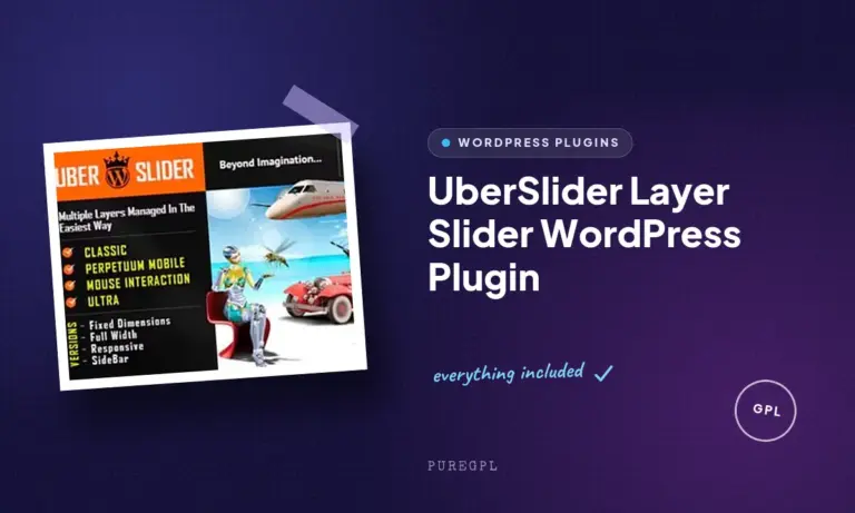 uberslider layer slider wordpress plugin