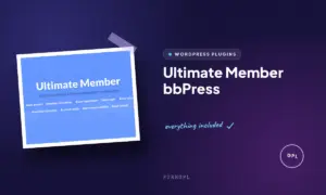 ultimate member bbpress