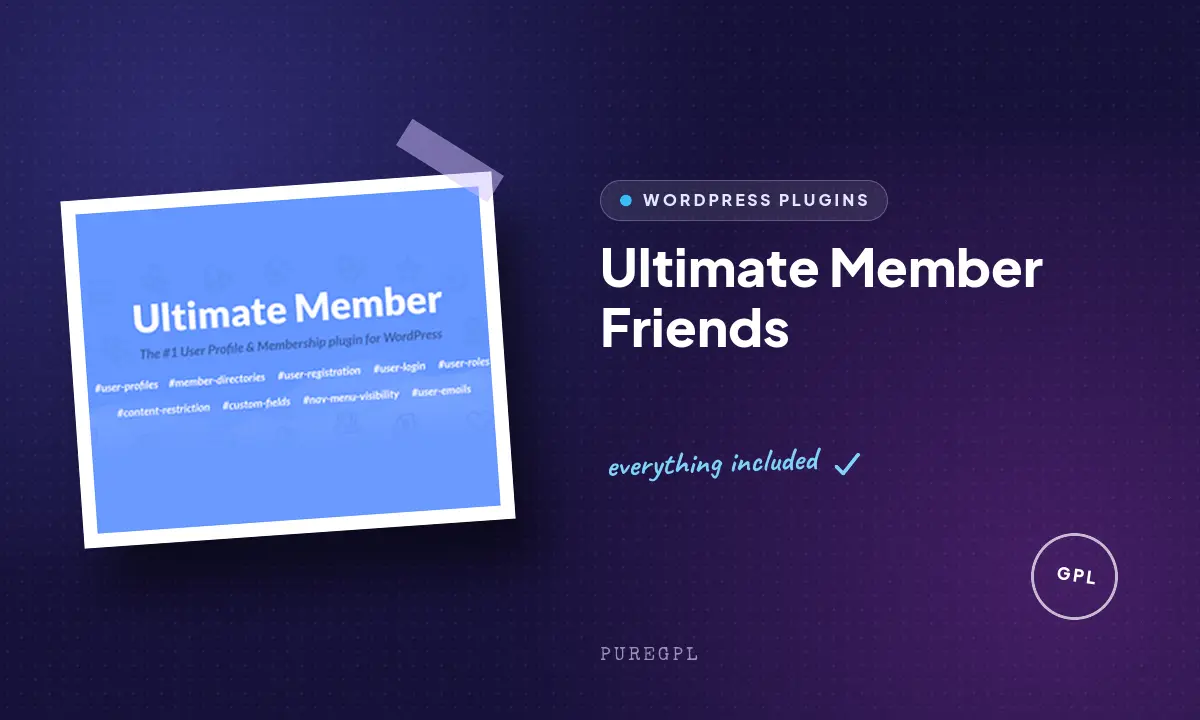 Ultimate member | Friends