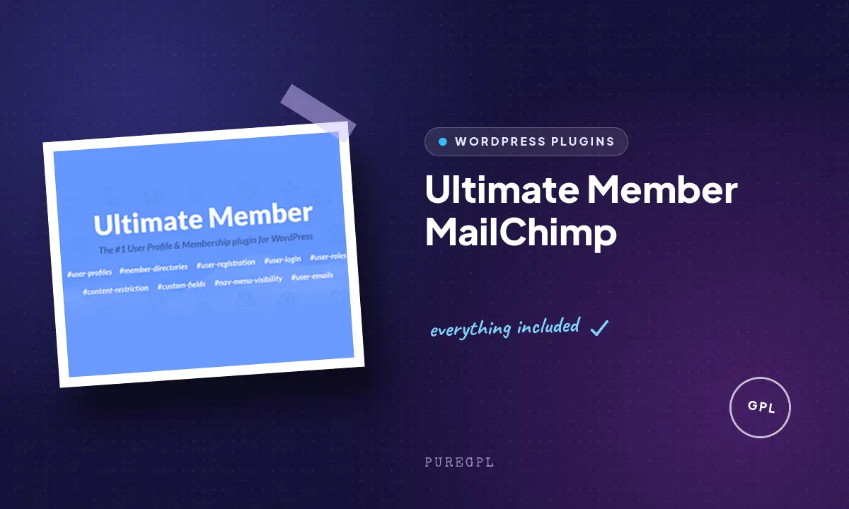 Ultimate member | MailChimp
