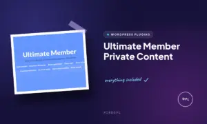 ultimate member private content