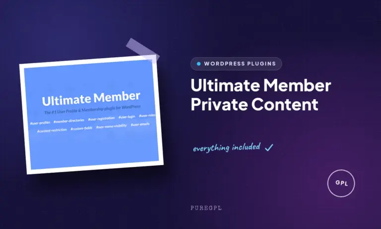 ultimate member private content