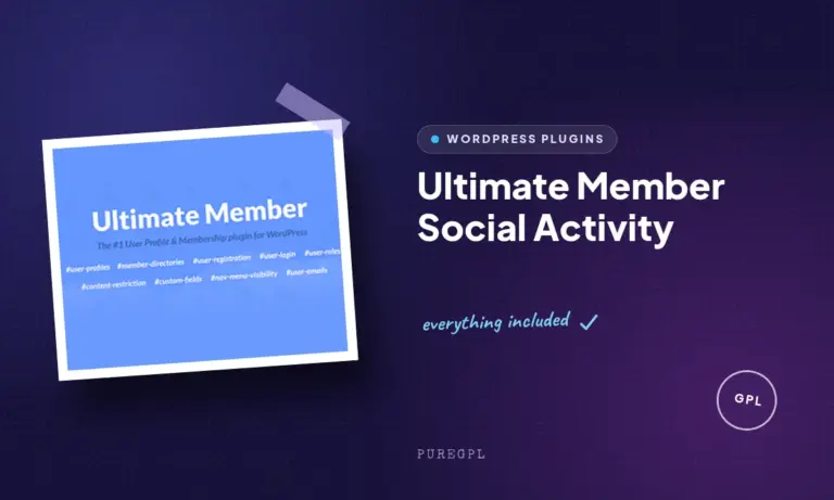 ultimate member social activity