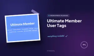 ultimate member user tags