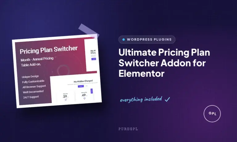 ultimate pricing plan switcher addon for elementor
