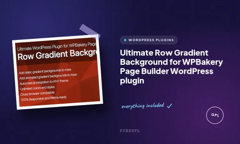ultimate row gradient background for wpbakery page builder wordpress plugin