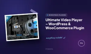 ultimate video player wordpress woocommerce plugin