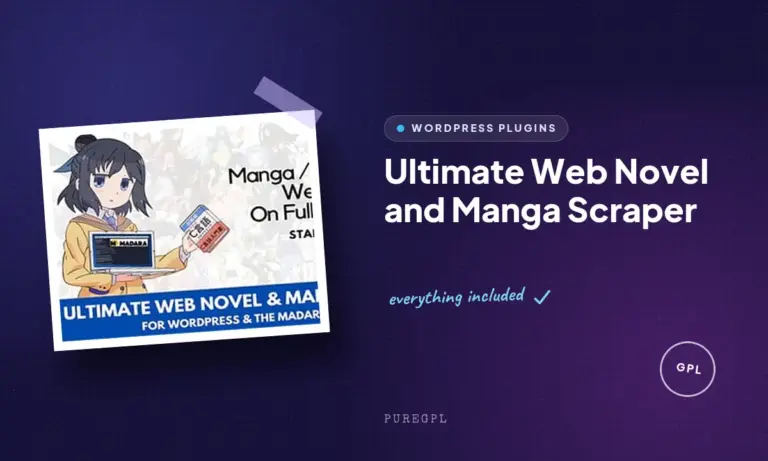 ultimate web novel and manga scraper
