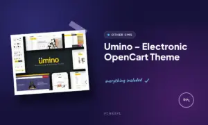 umino electronic opencart theme