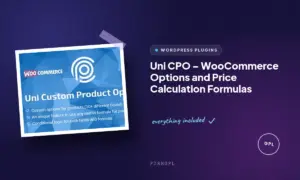 uni cpo woocommerce options and price calculation formulas