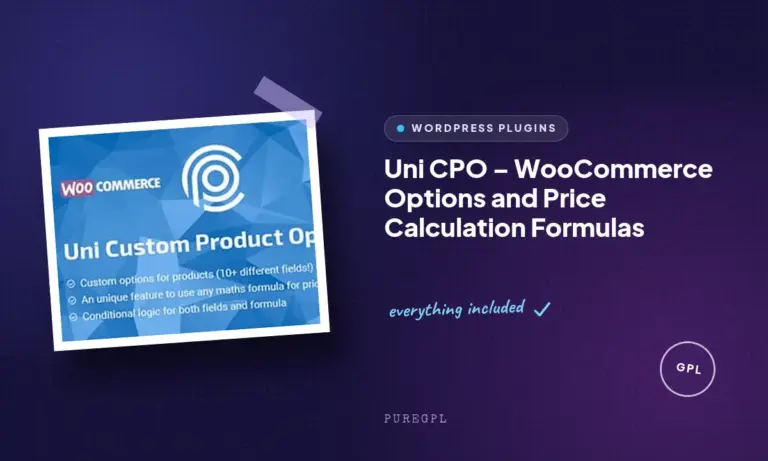 uni cpo woocommerce options and price calculation formulas