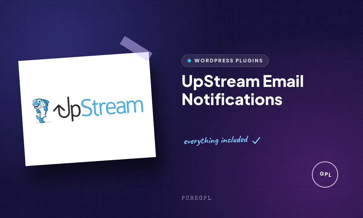 Upstream | Email Notifications