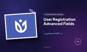 user registration advanced fields
