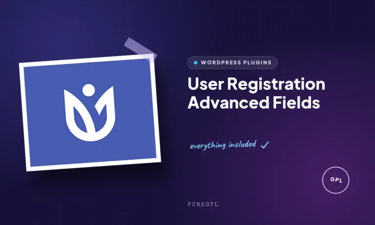user registration advanced fields