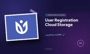 user registration cloud storage