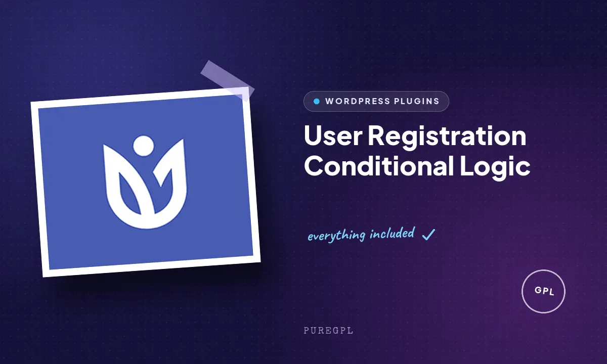 User registration | Conditional Logic