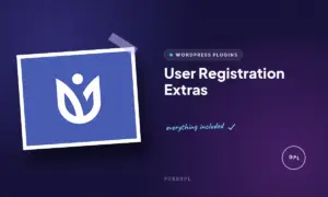 user registration extras