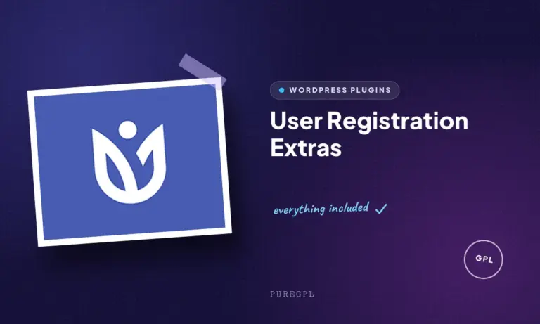 user registration extras