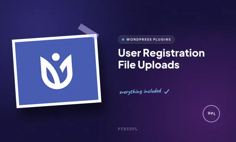 user registration file uploads
