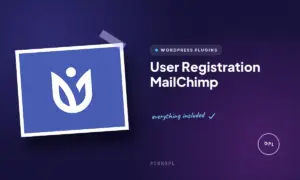 user registration mailchimp